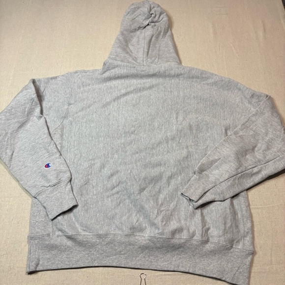 Vintage Champion Reverse Weave Las Vegas Hoodie Sweatshirt Mens Sz XL 90s Gray - Picture 2 of 5